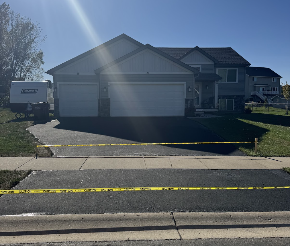 Driveway after seal coating - Project 5